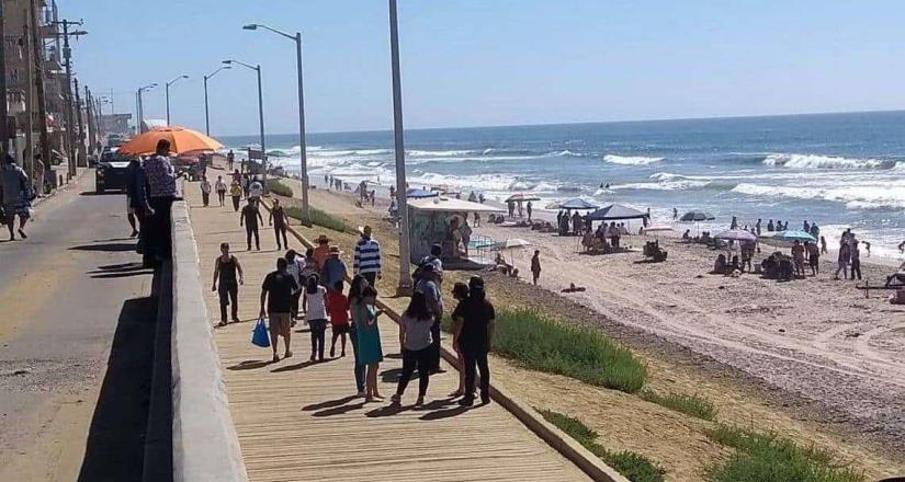 Cierre de actividades en Playas de Tijuana