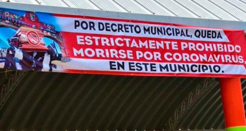 Alcalde de Veracruz prohíbe morir por coronavirus