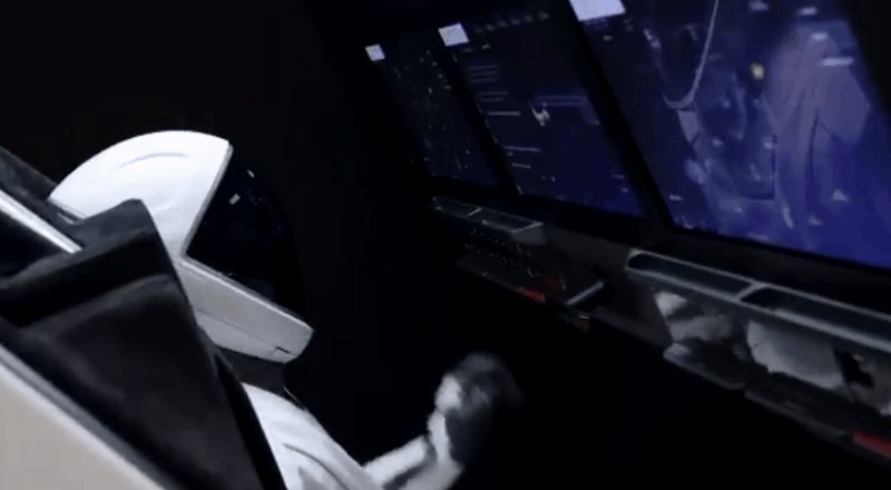 SpaceX lanza un simulador para manejar un Crew Dragon