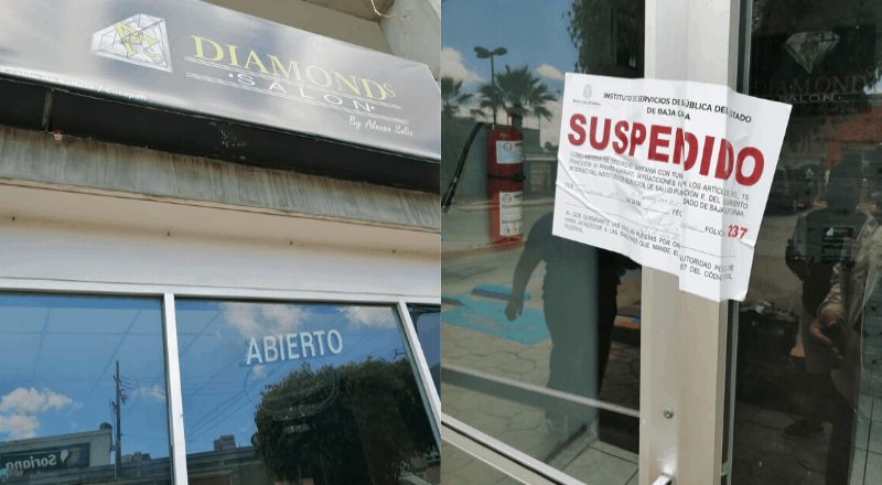 Suspenden COEPRIS establecimientos de belleza en Tijuana por “actividades no escenciales”