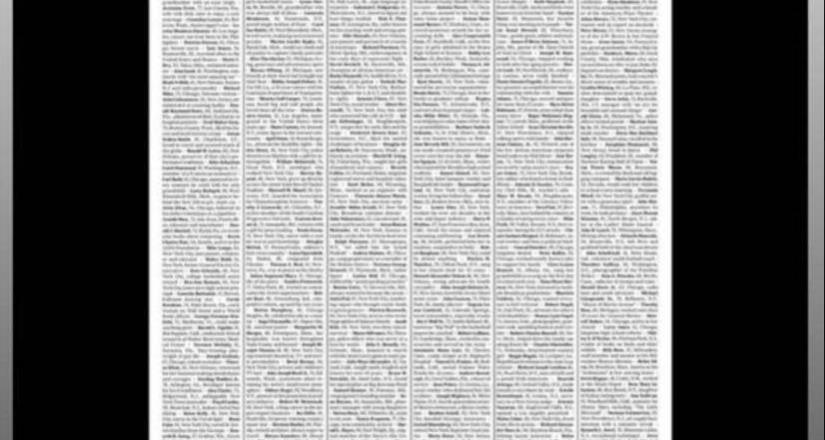 Impactante portada de The New York Times con nombres de casi 100 mil víctimas de coronavirus