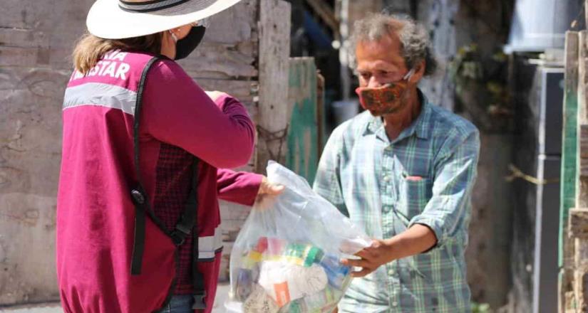 Programa de ayuda alimentaria logra distribuir más de 616 mil despensas en Tijuana