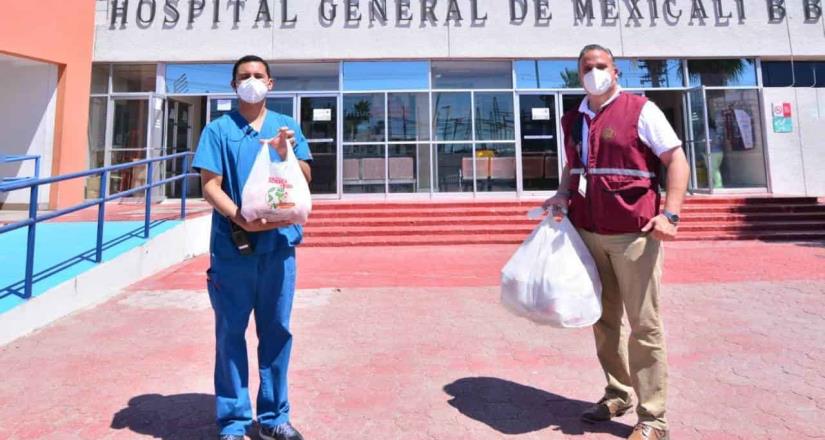 DIF BC canalizó donativos al Hospital General de Mexicali