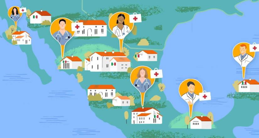 Más de 5,500 noches reservadas por personal médico de México en Airbnb