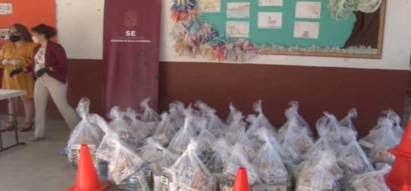 Dos mil despensas a escuelas de tiempo completo del municipio de Tecate