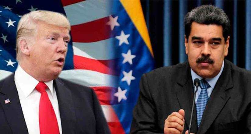 Trump expresa que únicamente se reuniría con Nicolás Maduro para hablar sobre su salida del poder