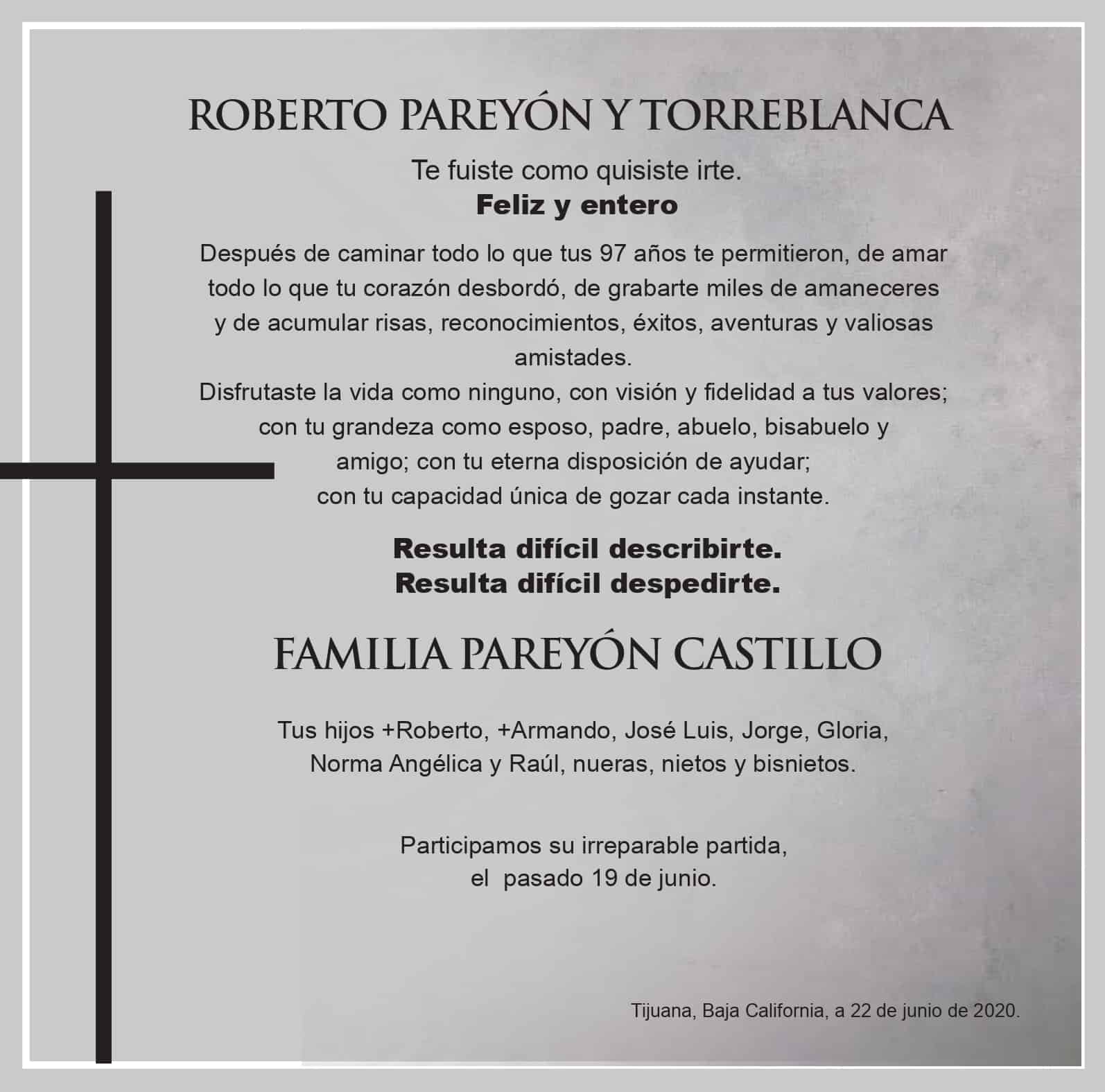 Roberto Pareyón Torreblanca