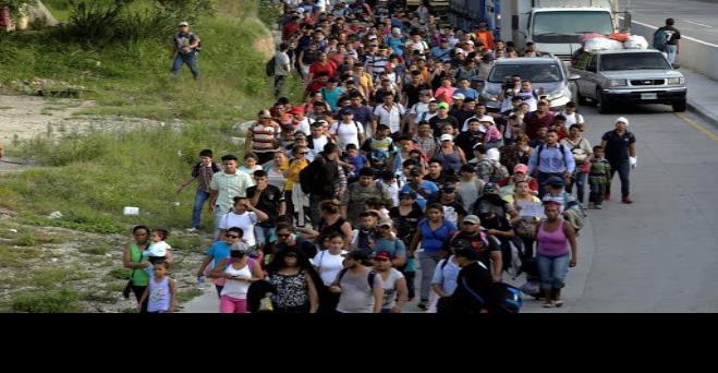 Un porcentaje del 30% de la caravana migrante que se dirige a México, está infectado de covid-19