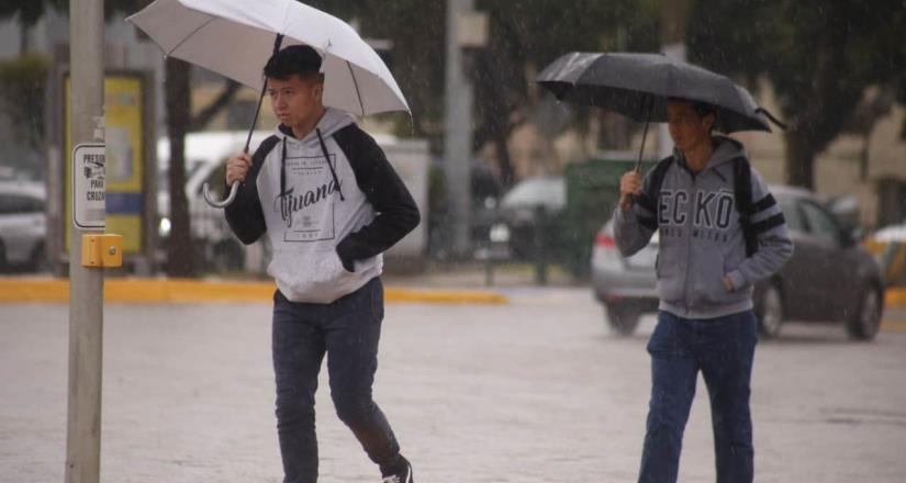 Lloviznas y condiciones parcialmente nubladas continuarán en Tijuana hasta la noche del lunes