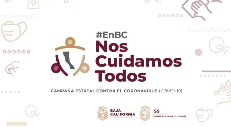 Informe de COVID-19 al día 3 de Julio en Baja California