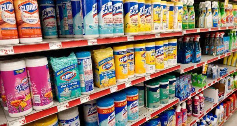 Los 450 productos desinfectantes del hogar que eliminan el coronavirus