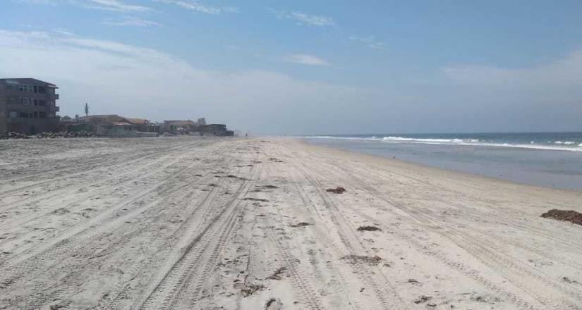 Anuncia Playas de Rosarito cierre total de playas durante próximo sábado y domingo