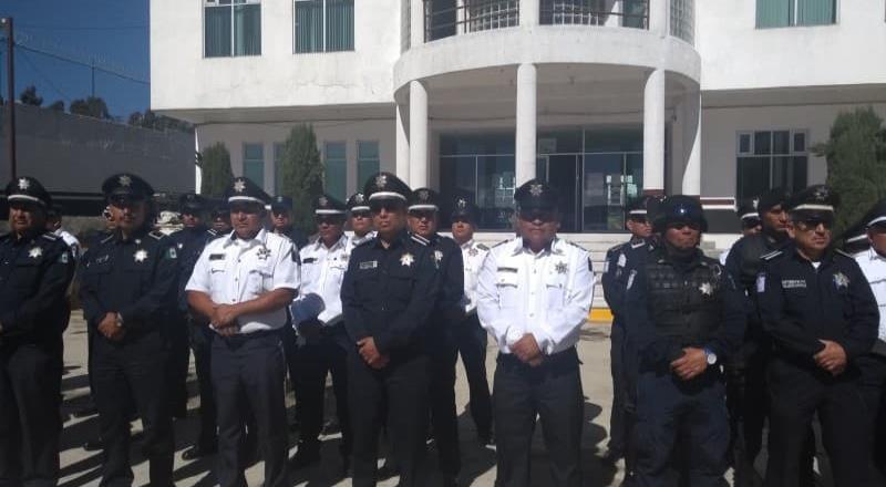 Reunión de altos mandos policías en academia de policía analizaron problemática delictiva