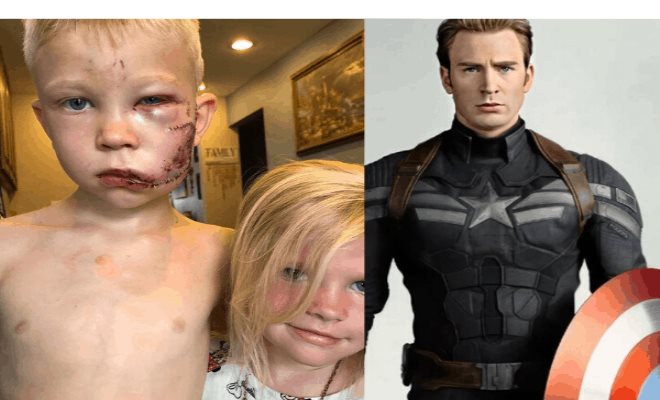 Capitán América regalará su escudo al niño que salvo a su hermana