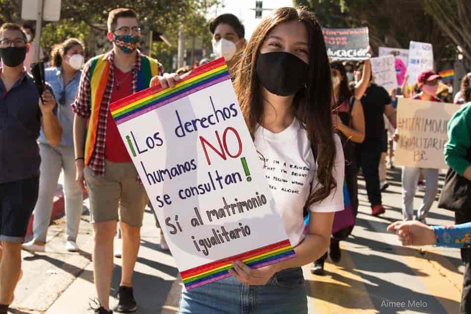 Así  se vivió la marcha Si al matrimonio igualitario en Baja California