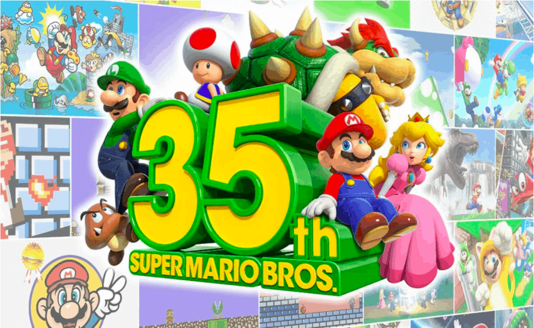 Nintendo celebra 35 años y anuncia varios juegos de Mario para Switch