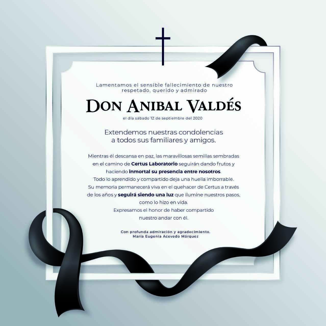 Don Anibal Valdés