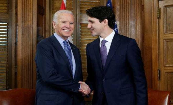 Trudeau felicita a Joe Biden y Kamala Harris por su victoria