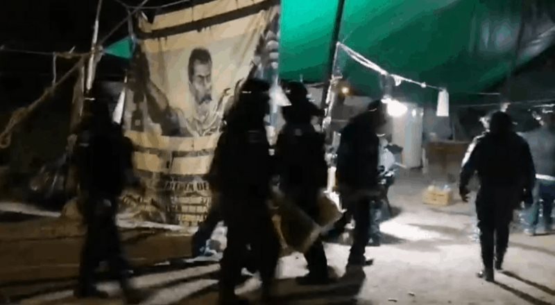 Desalojan plantón de opositores a termoeléctrica en Morelos