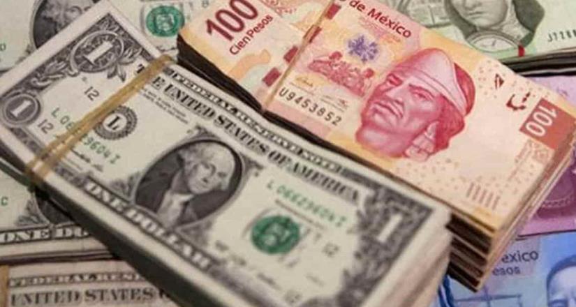 Dólar baja a 19.86 pesos al mayoreo, su menor precio en 9 meses