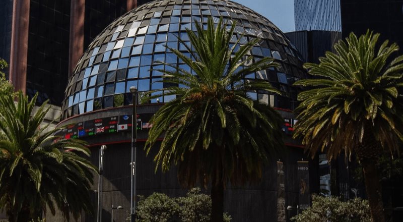 Bolsa Mexicana de Valores cierra con su mayor registro desde febrero