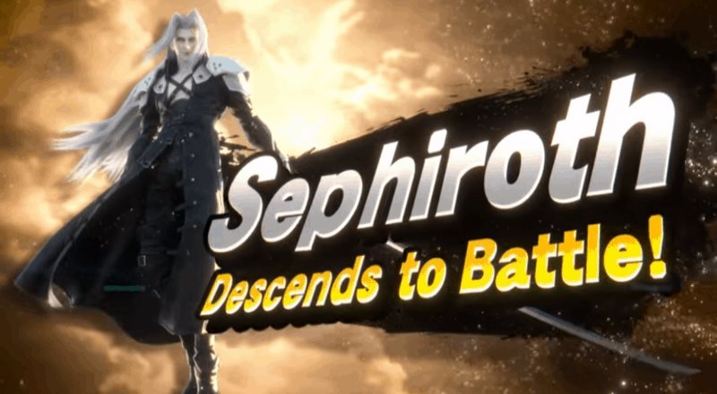 Confirmado Sephiroth de Final Fantasy VII, en el nuevo DLC de Super Smash Ultimate