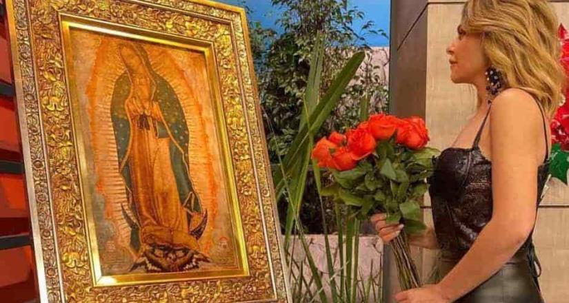 Itatí Cantoral le canta otra vez a la Virgen de Guadalupe
