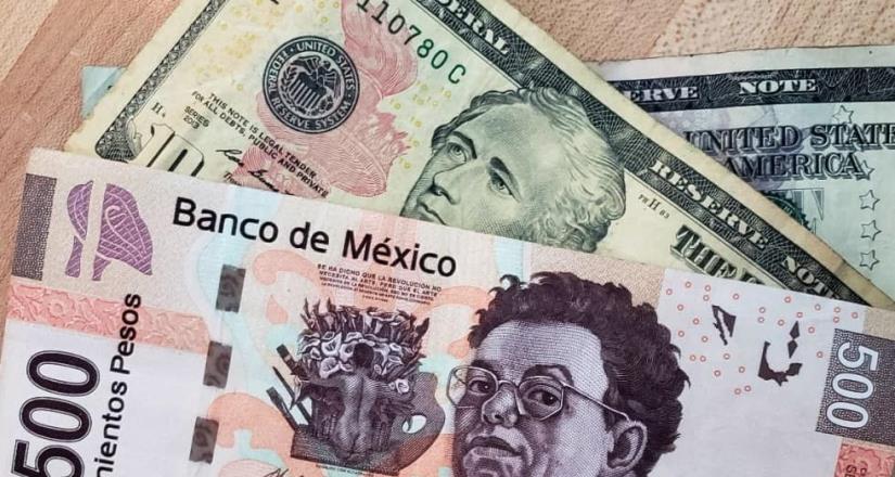 Peso mexicano resiente nerviosismo ante nueva cepa de Coronavirus