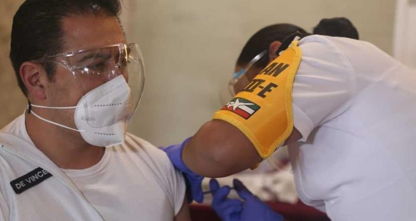 CDMX suma 38 mil 844 trabajadores de salud vacunados contra Covid