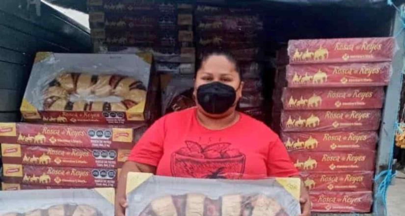 #LadyRoscas: Critican a mujer que compro 300 roscas y las revendió