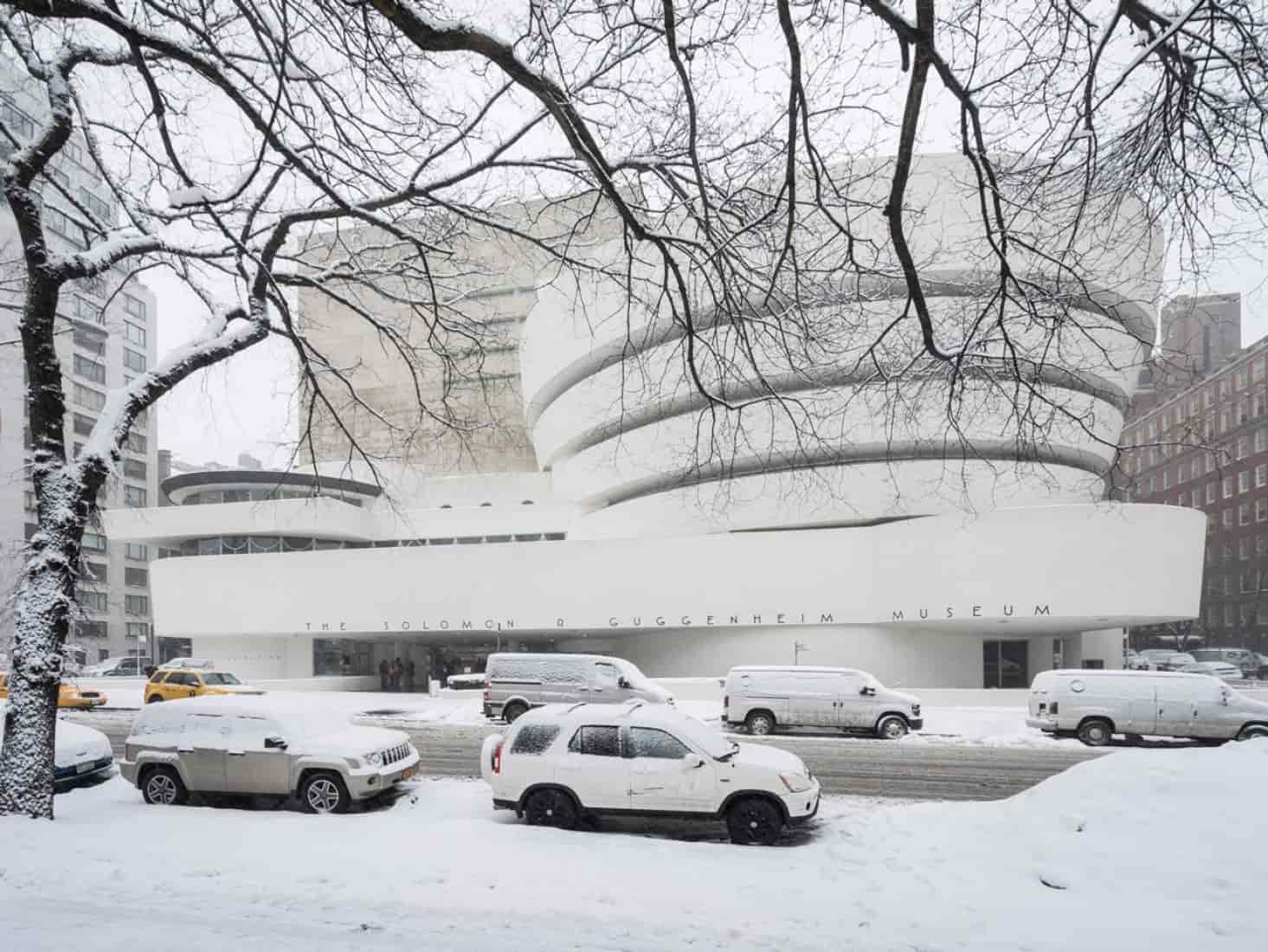 Imágenes de la nieve en Madrid