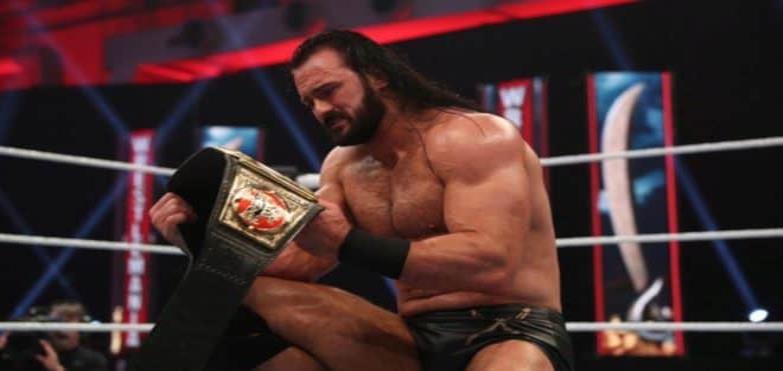 Drew McIntyre, campeón de la WWE, da positivo por Covid-19