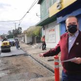 Realiza Gobierno de Tijuana obras de bacheo en la colonia Obrera
