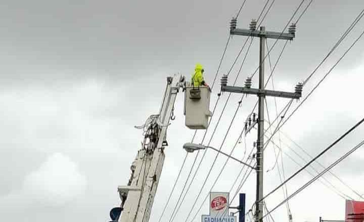 La CFE ha restablecido el suministro eléctrico a 109 mil 730 usuarios afectados en BC