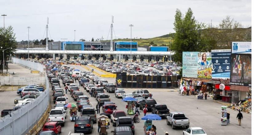 Cierre temporal de frontera entre México y EE.UU continúa: Consulado General de EE.UU en Tijuana
