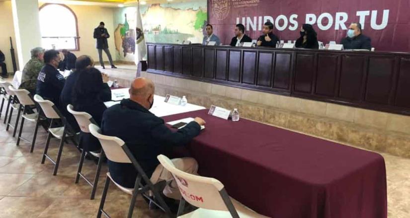 Realiza gobiernos de Ensenada y Playas de Rosarito Mesa de Seguridad y Diálogo