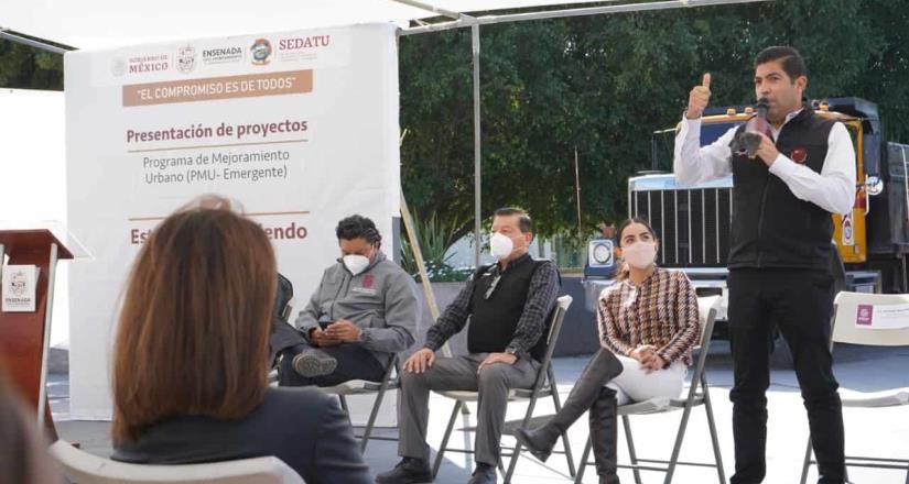 Inicia Armando Ayala renovación de la Plaza Cívica de la Patria mediante el PMU Emergente 2021