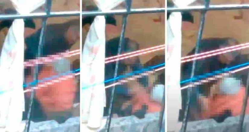 Video: Hombre golpea a abuelita en vivienda de Tlalpan