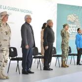 Andrés Manuel López Obrador presente en inauguración del Cuartel de la Guardia Nacional en Tijuana