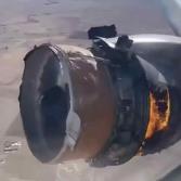 Avión arroja escombros tras falla mecánica y aterriza de emergencia