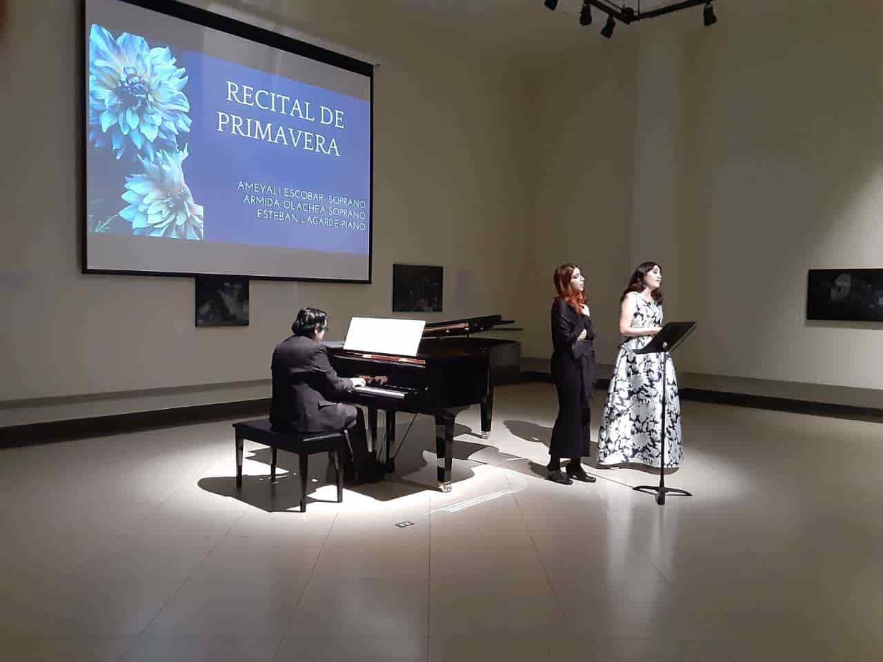 Ofrece Secretaría de Cultura BC recital de primavera con publico presencial en CREART Tecate