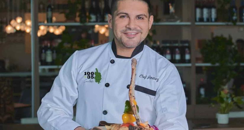 El chef Emanuel Jiménez ha conseguido situar la gastronomía puertorriqueña en su escalón más alto con su apuesta en Miami.