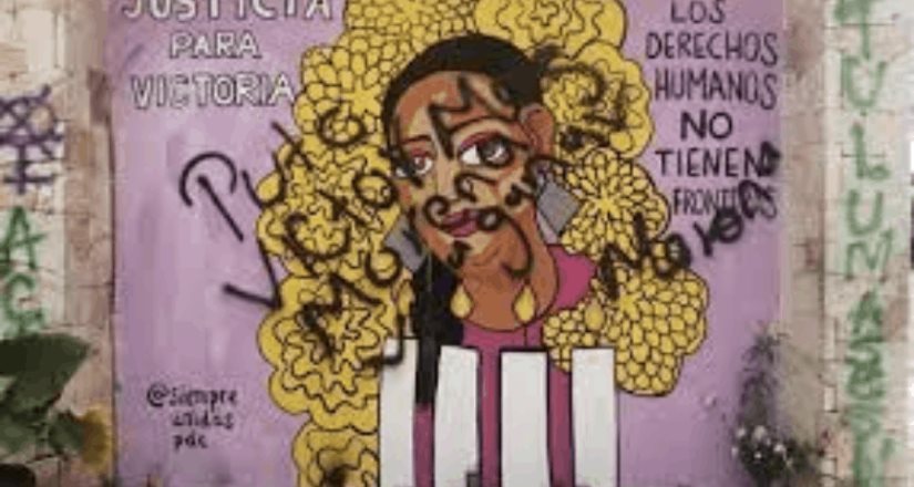 Vandalizan mural en honor a Victoria Salazar en Tulum