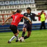 México-Americana Renae Cuéllar anotó para las fronterizas en el 2-1 ante Tuzas.