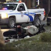 Motociclista muere tras impactarse contra palma y ser arrollado por un vehículo