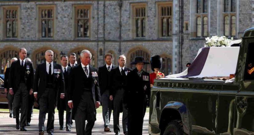 Así se llevó a cabo el funeral del príncipe Felipe de Edimburgo, esposo de la reina Isabel II