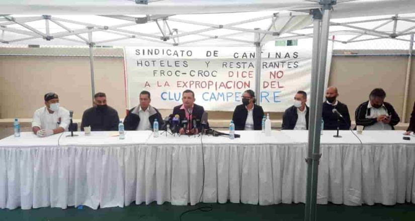 Anuncia Sindicato manifestaciones contra expropiación del Club Campestre de Tijuana