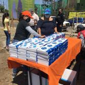 Reciben Policías Municipales donación de cubrebocas por parte de Alianza Civil.