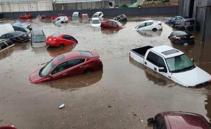 Lluvias provocan inundaciones en Toluca y Metepec