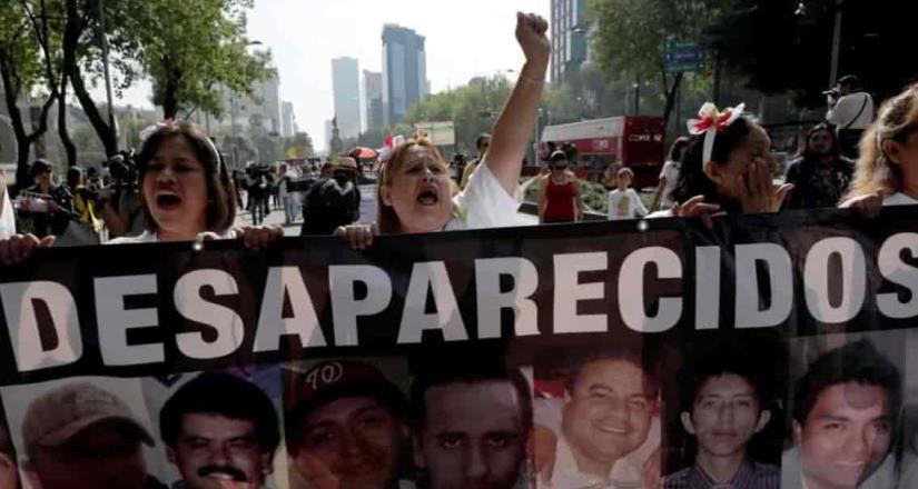 Continúan sin control las desapariciones forzadas en México